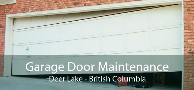 Garage Door Maintenance Deer Lake - British Columbia