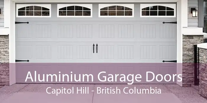 Aluminium Garage Doors Capitol Hill - British Columbia