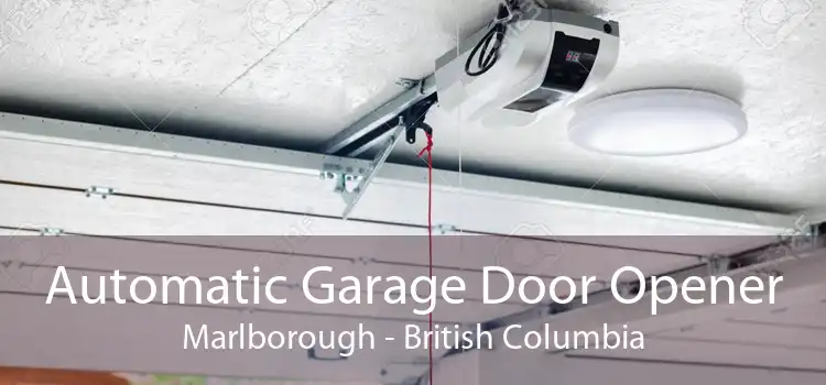 Automatic Garage Door Opener Marlborough - British Columbia