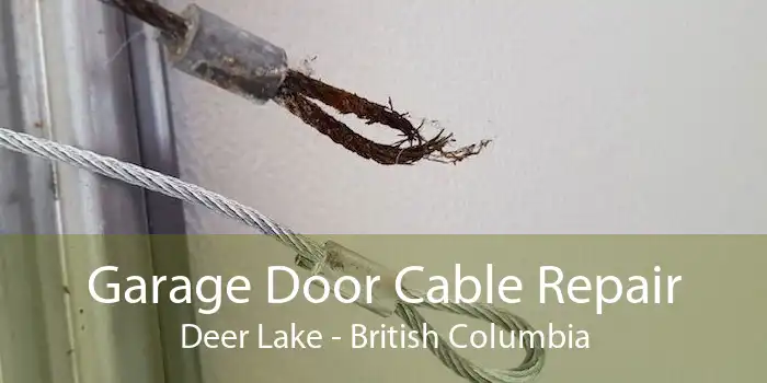 Garage Door Cable Repair Deer Lake - British Columbia