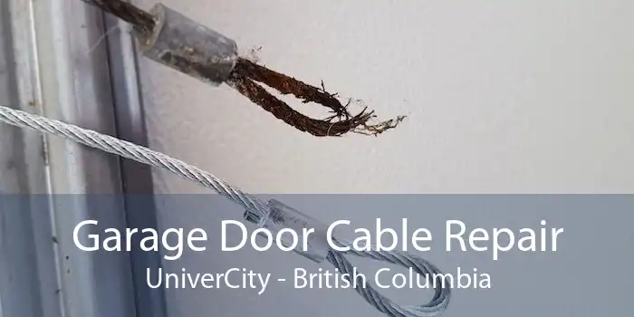 Garage Door Cable Repair UniverCity - British Columbia