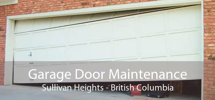 Garage Door Maintenance Sullivan Heights - British Columbia