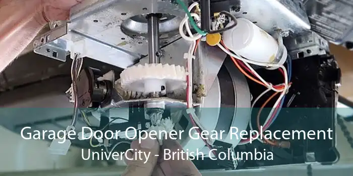 Garage Door Opener Gear Replacement UniverCity - British Columbia