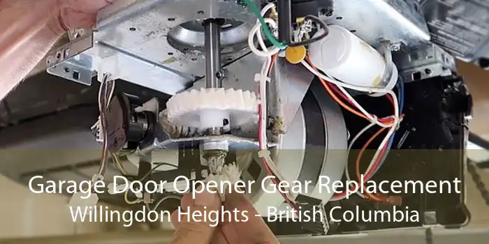 Garage Door Opener Gear Replacement Willingdon Heights - British Columbia