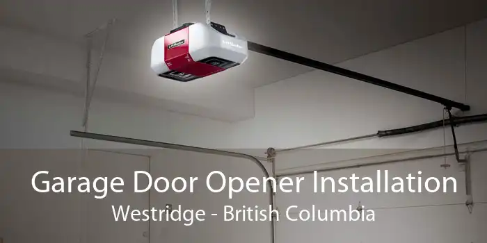 Garage Door Opener Installation Westridge - British Columbia