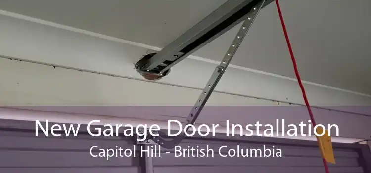 New Garage Door Installation Capitol Hill - British Columbia