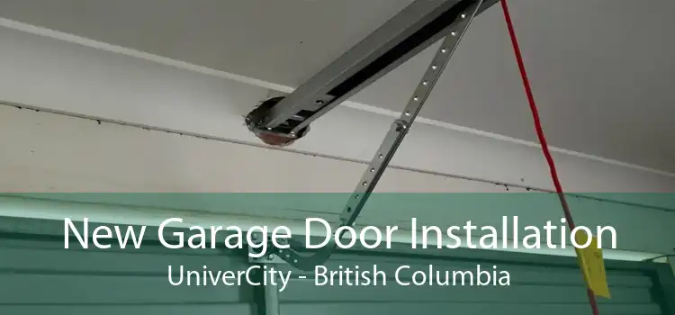 New Garage Door Installation UniverCity - British Columbia