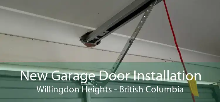 New Garage Door Installation Willingdon Heights - British Columbia