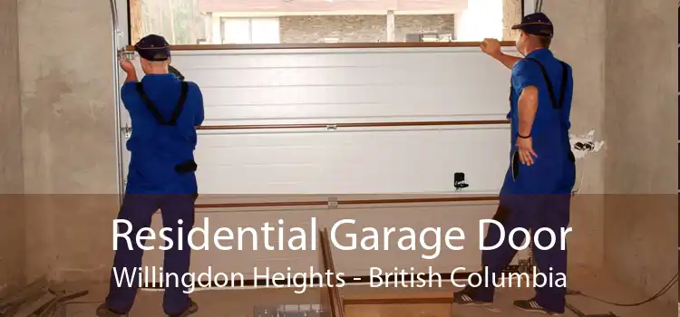 Residential Garage Door Willingdon Heights - British Columbia