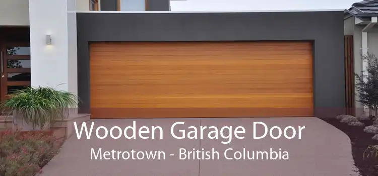Wooden Garage Door Metrotown - British Columbia