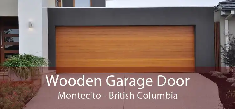 Wooden Garage Door Montecito - British Columbia