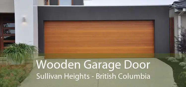 Wooden Garage Door Sullivan Heights - British Columbia