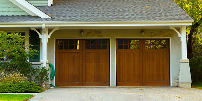 double garage doors aluminum in South Slope