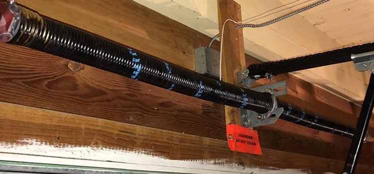 new garage door spring installation UniverCity