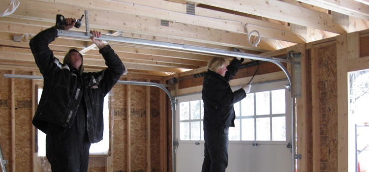 overhead garage door installation in Burnaby