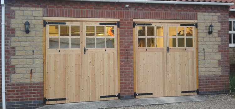 Side Hinged Wooden Garage Doors Metrotown